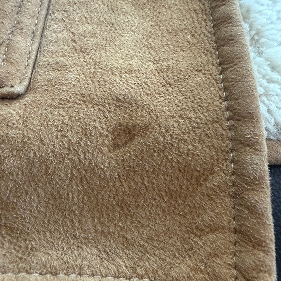 Overland Leather Coat with Shearling Lining - Picture 3 of 5